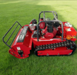 Diesel Powered Remote Control Tracked Lawnmower for Rough Land and Mountain Area Remote Control Lawn Mower Robot Remote Control Lawn Mower