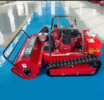 Diesel Powered Remote Control Tracked Lawnmower for Rough Land and Mountain Area Remote Control Lawn Mower Robot Remote Control Lawn Mower - Image 3