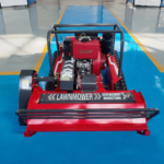 Diesel Powered Remote Control Tracked Lawnmower for Rough Land and Mountain Area Remote Control Lawn Mower Robot Remote Control Lawn Mower - Image 5
