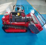 Diesel Powered Remote Control Tracked Lawnmower for Rough Land and Mountain Area Remote Control Lawn Mower Robot Remote Control Lawn Mower - Image 6