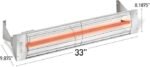 Infratech W1512SS 1500W Electric Patio Heater - Image 6