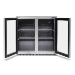 Husky 190L Double Door Alfresco Drinks Chiller MKII With Anti-Condensation Doors In S/Steel (ALFC2840ELB) - Image 2