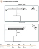 ESM-4043-24 - 43" 240v/208v 4,000W eSchwank Ghost Series Electric Infrared Heater, Black, Single Phase, 16.7 Amps - Image 4