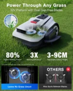 ECOVACS Goat A2000 LiDAR PRO Robotic Lawn Mower for Up to 2000 m² Wire-Free - Image 8