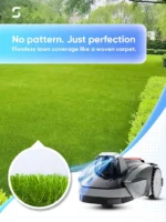 V3 Smart Wireless Lawn Mower - Automatic, App-Controlled, Low Noise, Multi-Zone - Image 2