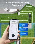 ECOVACS Goat A2000 LiDAR PRO Robotic Lawn Mower for Up to 2000 m² Wire-Free - Image 2