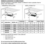 supremeSchwank 2352 - 48", 50,000/35,000 btu Two Stage Overhead Outdoor Heater - Image 6