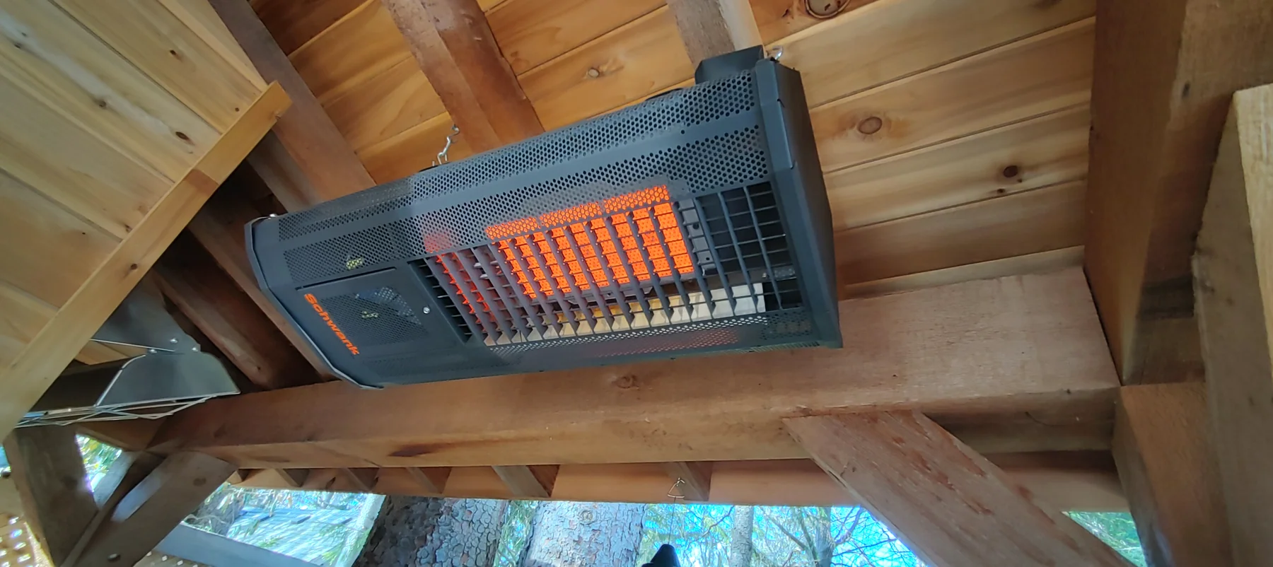 supremeSchwank 2352 - 48", 50,000/35,000 btu Two Stage Overhead Outdoor Heater - Image 2